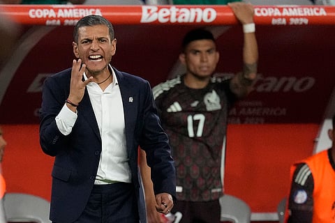 Mexico's coach Jaime Lozano